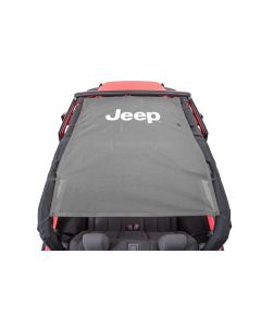 QuadraTop  Jeep Licensed Freedom Mesh Bimini Top for 07-18 Jeep Wrangler JK 