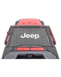 QuadraTop  Jeep Licensed Mesh Bimini Top for 07-18 Jeep Wrangler JK