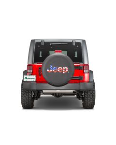 Quadratec "Jeep Flag" Tire Cover 29"-31"