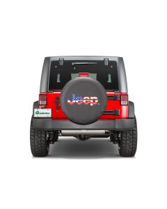Quadratec "Jeep Flag" Tire Cover 29"-31"