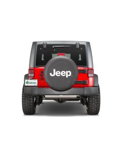 Quadratec Jeep Licensed Tire Cover for 55-18 Jeep CJ, Wrangler YJ & JK