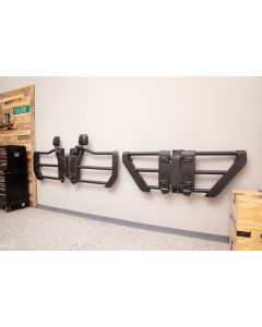 QuadraTop  Wall Mount Door Hanger Bracket for 76-26 Jeep CJ, Wrangler & Gladiator