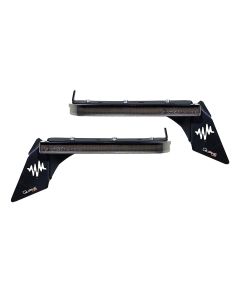 Quake Jeep Wrangler JL/Gladiator JT Slim Smoked DRL Rubicon Fender Chop Kit