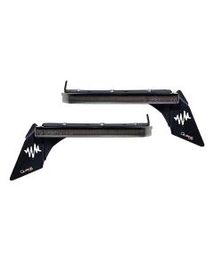 Quake Jeep Wrangler JL/Gladiator JT Slim Smoked DRL Rubicon Fender Chop Kit