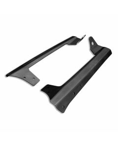 Quake LED QBJ388 Upper Windshield Light Bar Brackets for 97-06 Jeep Wrangler TJ