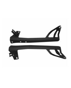 Quake LED  Upper Windshield Light Bar Brackets for 07-18 Jeep Wrangler JK