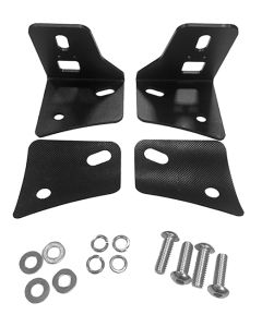 Quake LED QBJ946 Windshield Light Mount Pair for 97-18 Jeep Wrangler TJ & JK