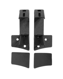 Quake LED QBU789 Double Windshield Light Mount Pair for 07-18 Jeep Wrangler JK