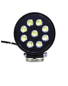 Quake LED QFR793 Fracture RGB 4" Round LED Spot Light - Single 