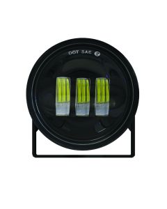 Quake LED  RGB 4" Round LED Spot Light Pod - Single 