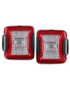 Quake LED QTE345 Redout LED Tail Lights  for 18-22 Jeep Wrangler JL
