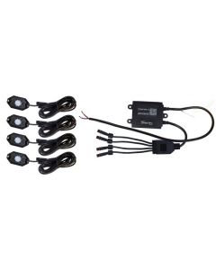 QUAKE LED RGBW ROCK LIGHT KIT 8PC