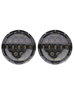 Quake LED  Tempest Series RGB 7" LED Headlight Kit for Jeep Wrangler JK, TJ & CJ