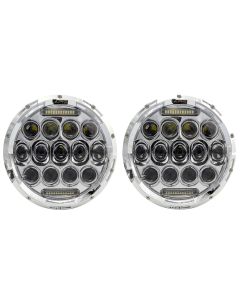 QUAKE LED RGB CHR HEADLIGHTS JK CJ TJ
