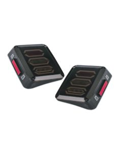 Quake LED QTE783 Tempest Blackout LED Tail Light Kit for 07-18 Jeep Wrangler JK
