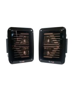 Quake LED QTE941 Retro LED Tail Light Kit for 07-18 Jeep Wrangler JK