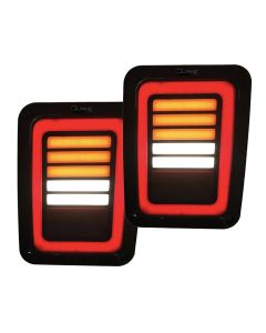 Quake LED QTE942 NES LED Tail Light Kit for 07-18 Jeep Wrangler JK