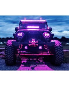 Quake LED  Tempest Series RGB 7" LED Headlight Kit for Jeep Wrangler JK, TJ & CJ