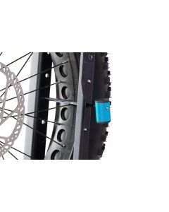 QuietKat FKP-27403 Pivot Pro Vehicle Hitch Rack Wheel Lock 