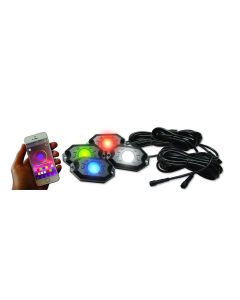 Race Sport Lighting  RGBW Hi-Power Rock Light Complete Kit 