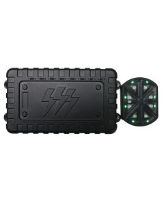 Race Sport Lighting RSW80A 8 Gang DC12V 80-Amp Lightning Series Long Range Wireless Source Control Switch Power System 