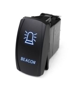LED Rocker Switch w/ Blue LED Radiance (Beacon)