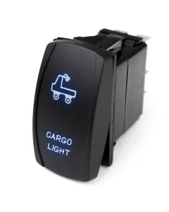 LED Rocker Switch w/ Blue LED Radiance (Cargo Light)
