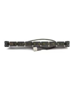 14in 5w LoPro Ultra Slim LED Light Bar with Amber Marker - Running Light Function 60w - Includes Rocker Switch & Harness