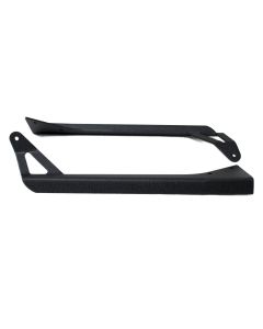 Race Sport Lighting RS-NR-L19-4 LED Light Bar Windshield Brackets for 87-95 Jeep Wrangler YJ