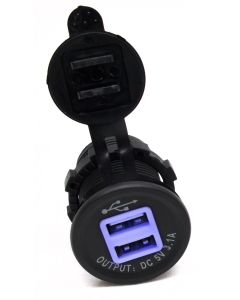 Race Sport Lighting RS50884 2 Port USB Socket 