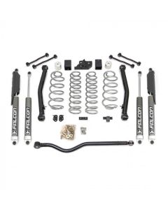 ReadyLift Suspension  Coil Spring Lift Kit with Falcon 2.1 Mono Shocks for 18-22 Jeep Wrangler JL