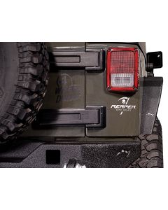 Reaper Off-Road JKFNDRX1-B Ripper Rear Fender Flare Kit for 07-18 Jeep Wrangler JK & Unlimited JK