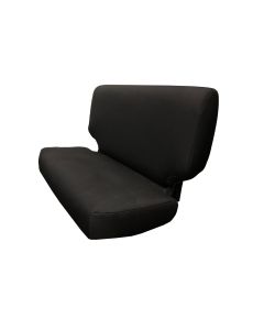 Jeep TJ Seat Covers Rear Bench 97-02 Wrangler TJ Baseline Performance Black Bartact