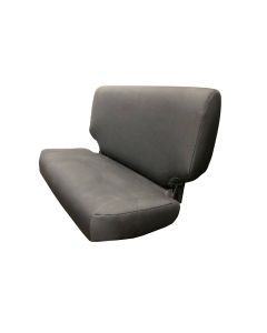Jeep TJ Seat Covers Rear Bench 97-02 Wrangler TJ Baseline Performance Graphite Bartact