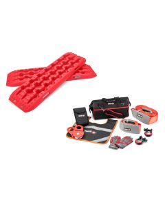 RES-Q Premium Recovery Gear Kit, Strap Style w/ Red Recovery Boards