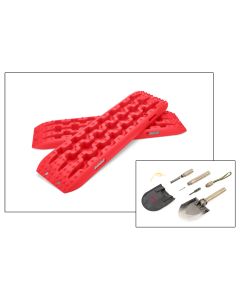 Res-Q Recovery Boards Red with Multi Function Shovel