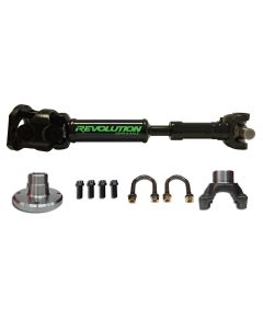 Jeep Wrangler JK Rear 1350 CV Driveshaft 2 Door with Pinion Yoke Revolution Gear