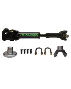 Jeep Wrangler JK Rear 1350 CV Driveshaft 2 Door with Pinion Yoke Revolution Gear