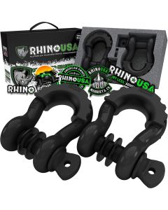 Rhino USA  3/4" D-Ring Shackle Set 