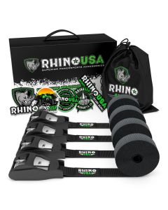Rhino USA LASHING-STRAP-4PK 1" x 12' Lashing Tie-Down Straps 
