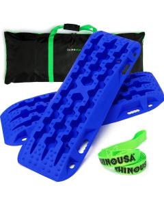 RHINO USA RECOVERY TRACTION BOARDS - BLUE (PAIR)