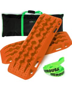 RHINO USA RECOVERY TRACTION BOARDS - ORANGE (PAIR)
