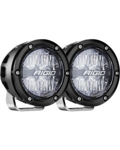 Rigid - 360-SERIES 4" OFF-ROAD LAMP, DRIVE BEAM, RGBW BACKLIGHT, SET/2
