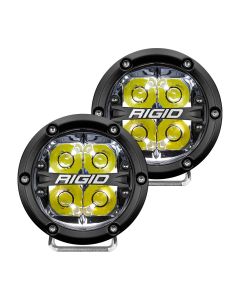 RIGID 360 4IN SPOT LIGHT PAIR WHITE