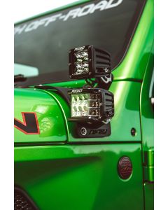 Rigid Industries 41656 Cowl Light Mount for 18-21 Jeep Wrangler JL