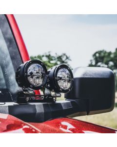 Rigid Industries 46721 Dual Pod A-Pillar Mount kit for 21-25 Ford Bronco