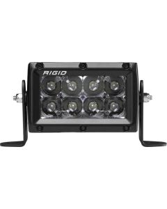Rigid Industries 104213BLK  E-Series PRO 4" Midnight Edition Light Bar  in Black with Spot Beam