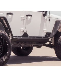 Road Armor 507ARG4B Stealth Body Armor Rocker Panels for 07-18 Jeep Wrangler Unlimited JK 4-Door
