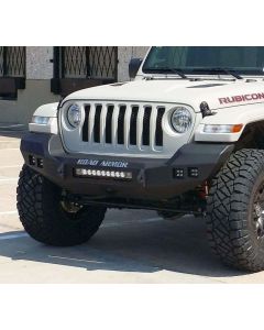 RDA STEALTH FR BUMPER JL JT RUBI BLK