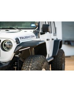 Road Armor  Stealth Steel Wide Fender Flares for 18-22 Jeep Wrangler JL & Gladiator JT